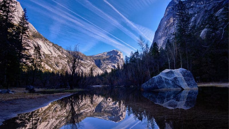 Yosemite Valley Mirror Lake Wallpaper