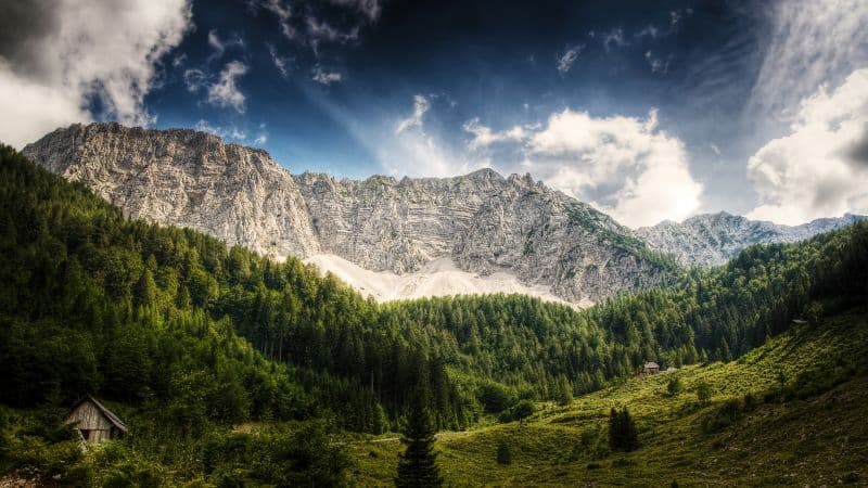 Landscape Carinthia Wallpaper