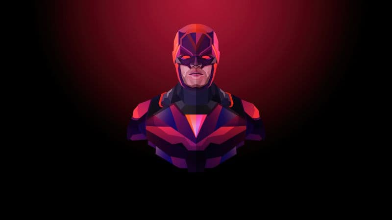 Daredevil Minimal art Wallpaper