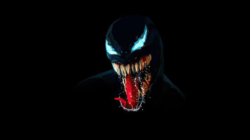Venom Low poly Wallpaper