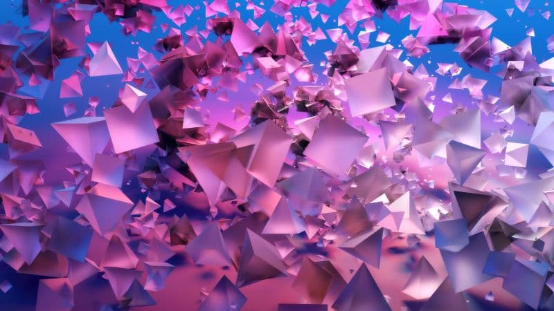 3D Shapes 3D background Wallpaper