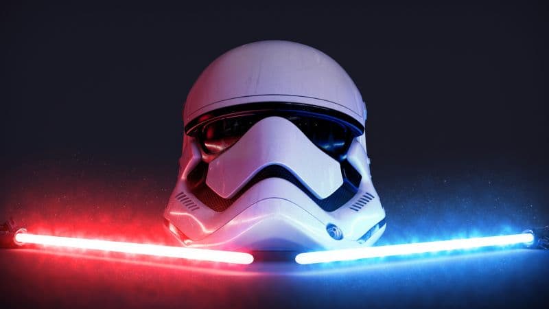 Stormtrooper Lightsaber Wallpaper