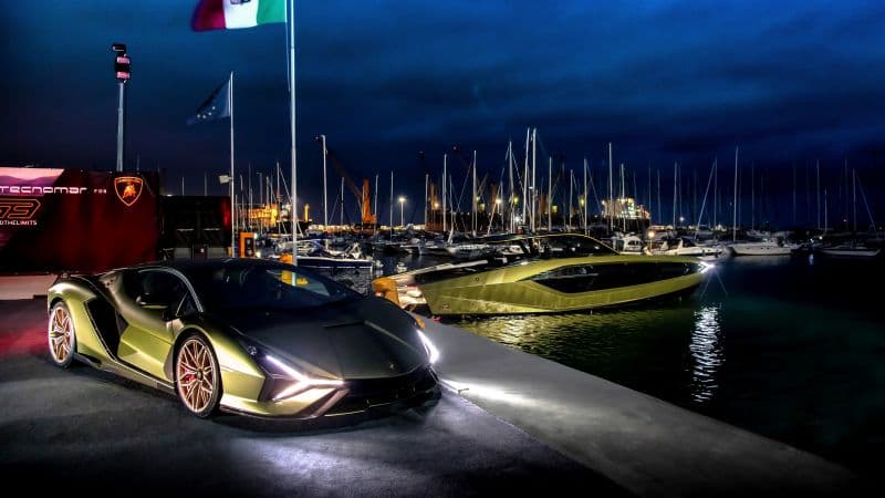 Lamborghini Sián FKP 37 Tecnomar for Lamborghini 63 Wallpaper