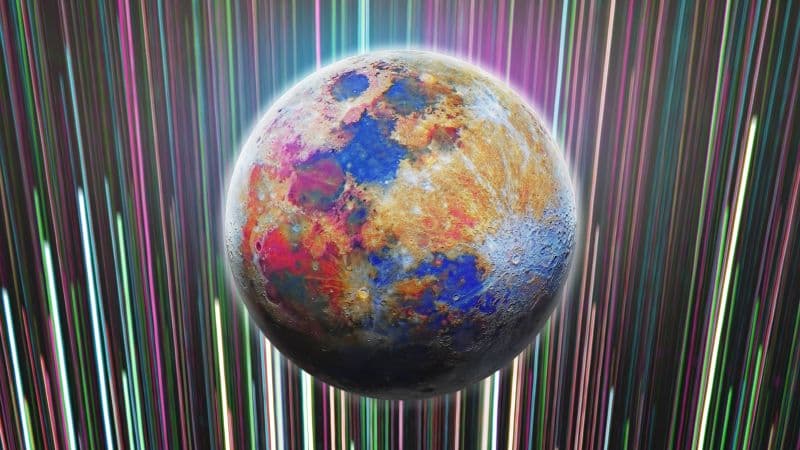 Moon Lunar photography Wallpaper