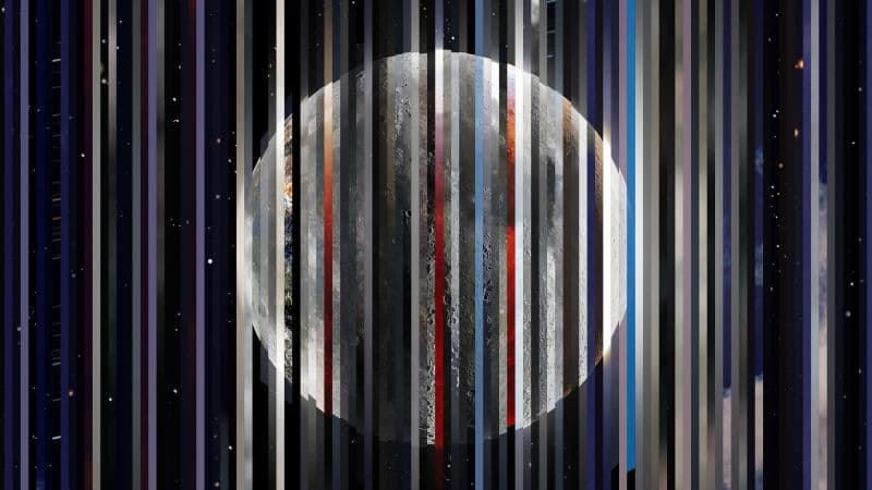 Moon Astrophotography Wallpaper
