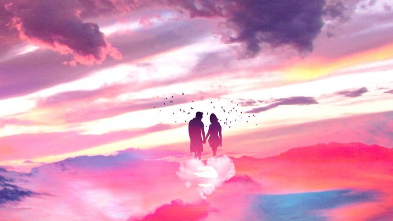 Couple Surreal Wallpaper