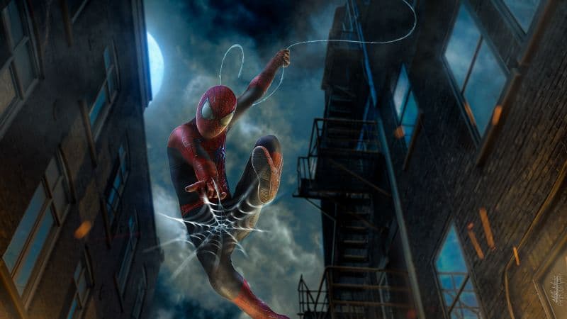 Spider-Man Marvel Superheroes Wallpaper