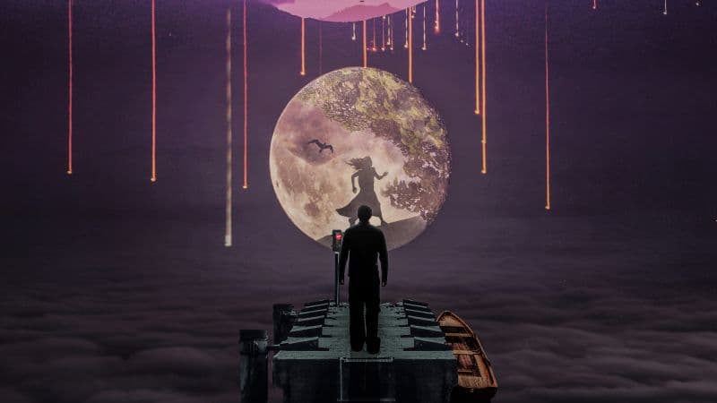 Dream girl Surreal Wallpaper