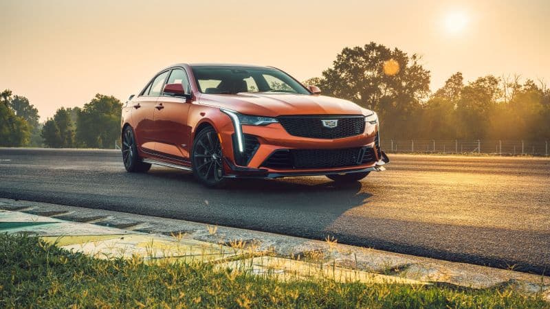 Cadillac CT4-V Blackwing 2022 Wallpaper