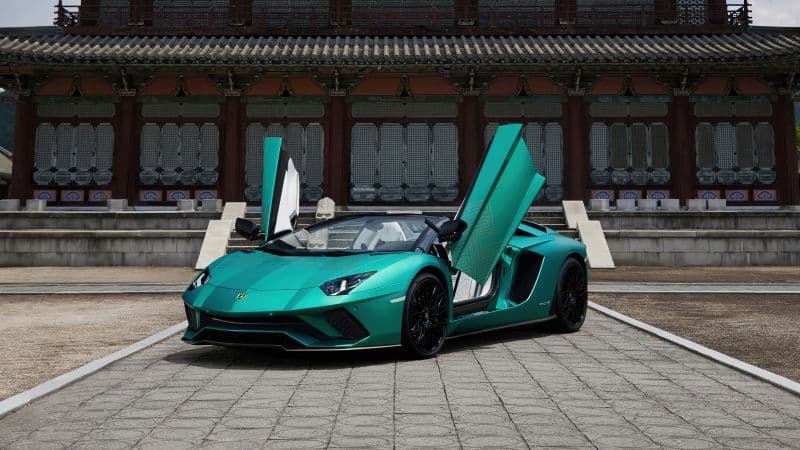 Lamborghini Aventador S Roadster Korean Special Series Wallpaper