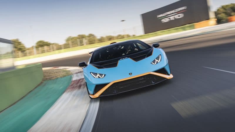Lamborghini Huracán STO Racing car Wallpaper