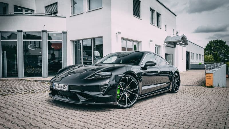 TechArt Porsche Taycan Aerokit 2021 Wallpaper