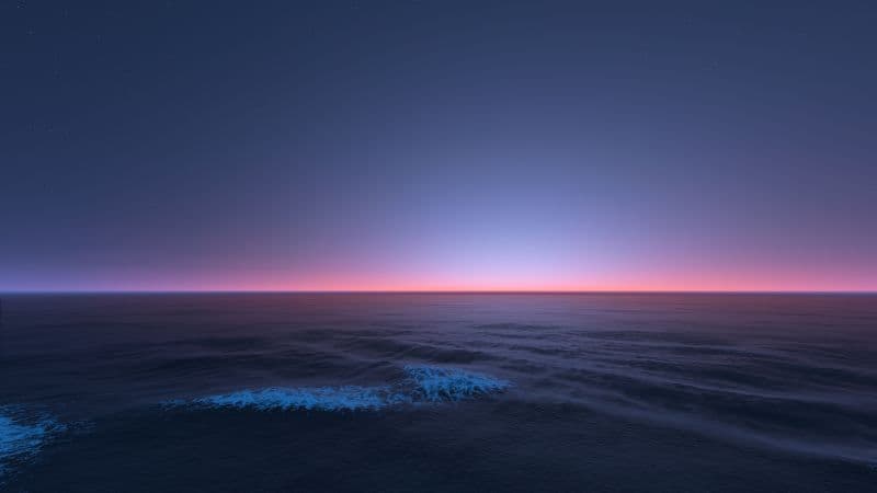 Horizon Seascape Wallpaper