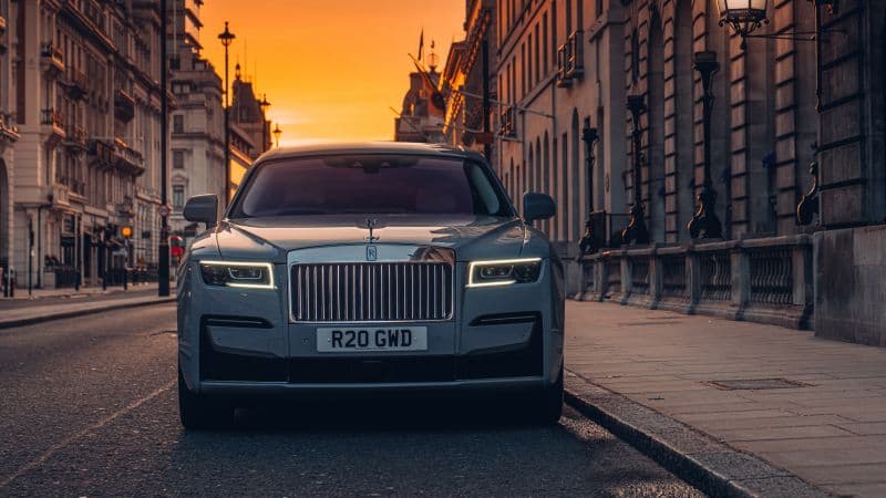 Rolls-Royce Ghost 2021 8K Wallpaper
