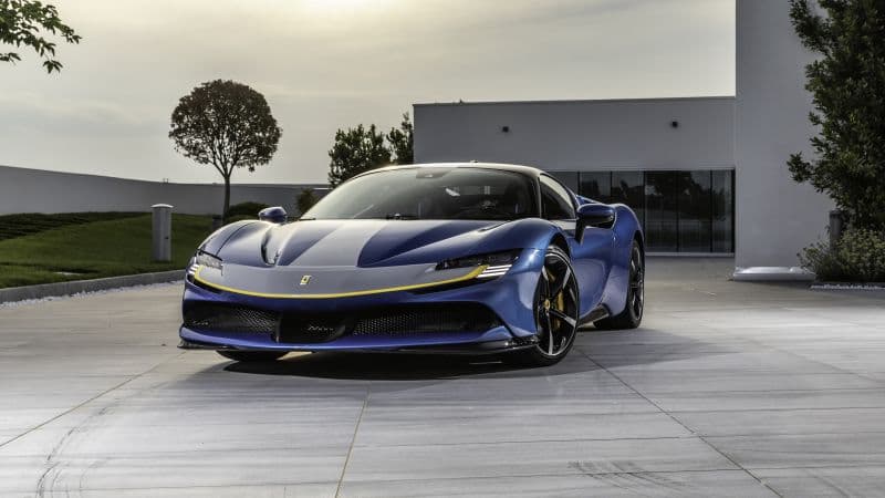 Ferrari SF90 Stradale Hybrid Supercar Wallpaper