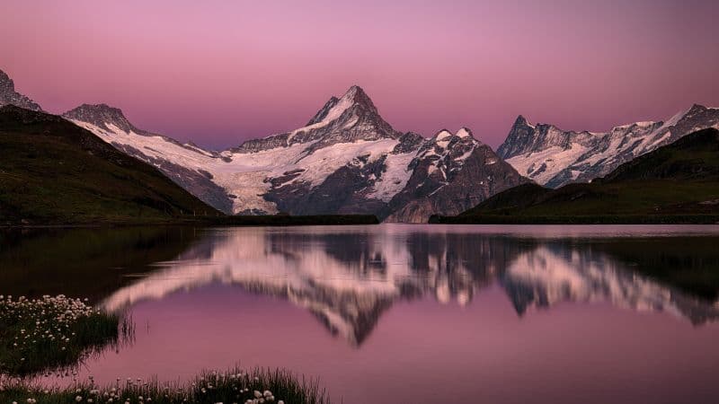 Bachalpsee Lake Switzerland Wallpaper
