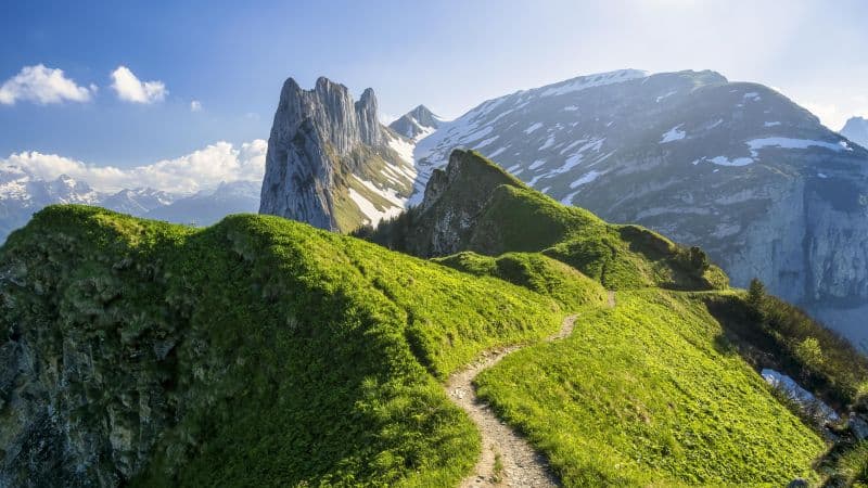 Appenzell Alps Switzerland Wallpaper