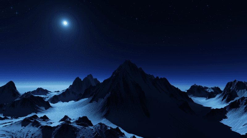 Antarctica Mountain range Wallpaper