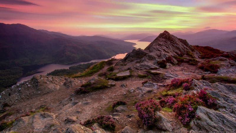 Loch Katrine Viewpoint Wallpaper