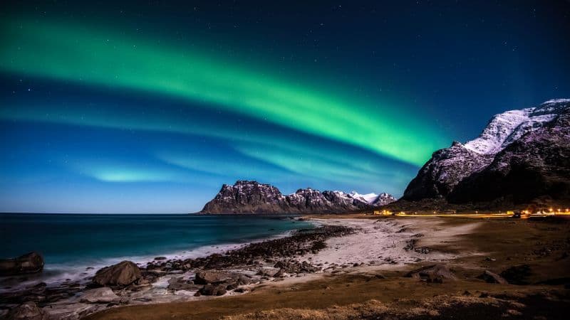 Lofoten islands Norway Wallpaper