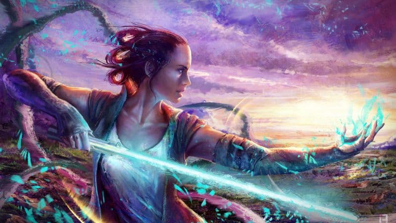 Rey Star Wars: The Force Awakens Wallpaper