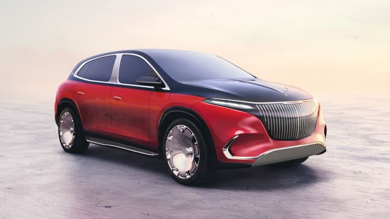 Concept Mercedes-Maybach EQS Electric cars Wallpaper