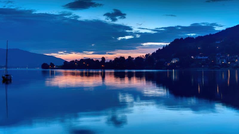 Tegernsee Lake Bavarian Alps Wallpaper