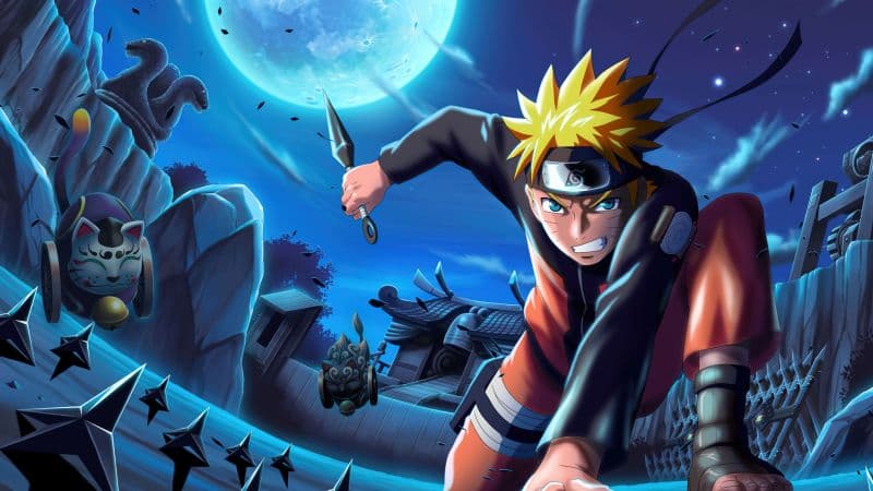 Naruto Uzumaki Action Wallpaper