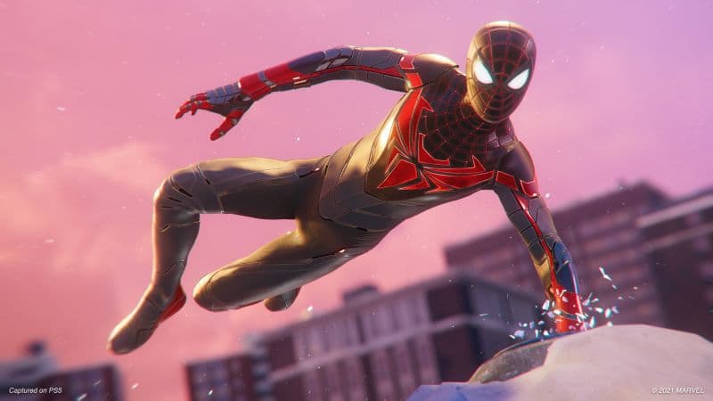 Marvel's Spider-Man 2 Advanced Tech Suit Wallpaper