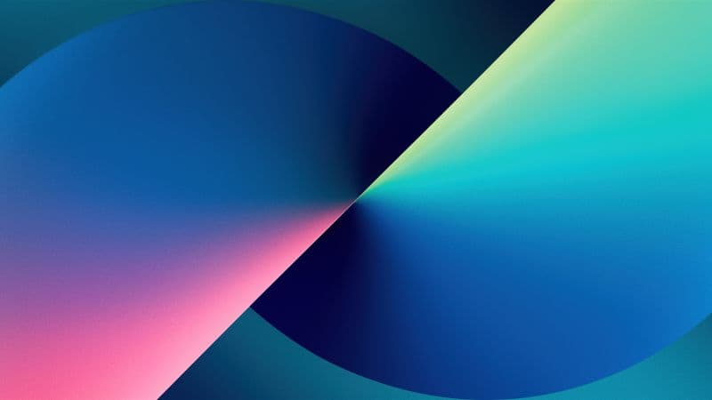 iPhone 13 Blue Wallpaper