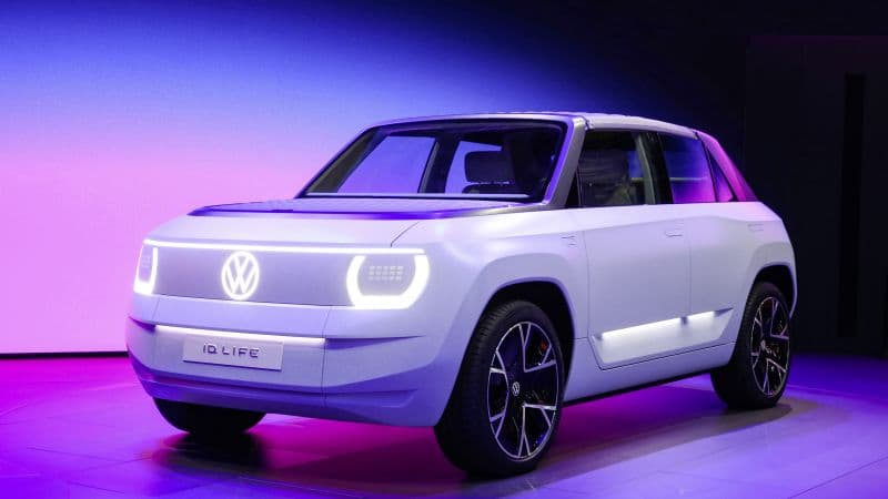 Volkswagen I.D. LIFE Neon Wallpaper