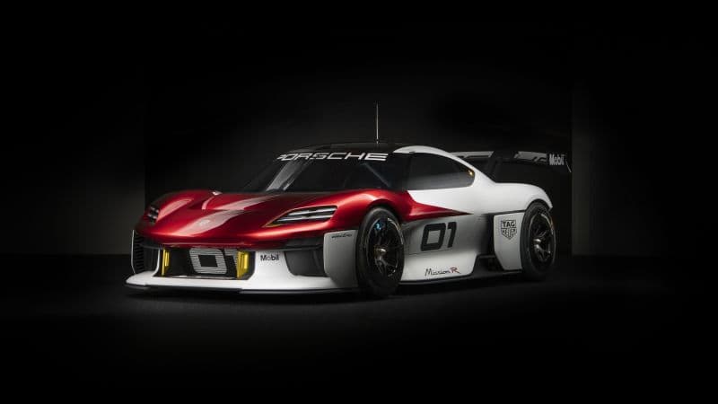 Porsche Mission R 8K Wallpaper