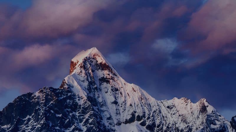 Mount Siguniang Aesthetic Wallpaper