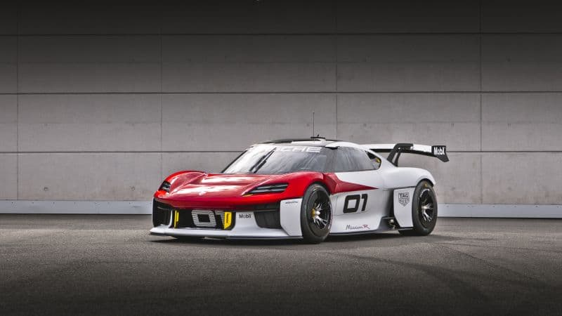 Porsche Mission R Electric Sports cars Wallpaper