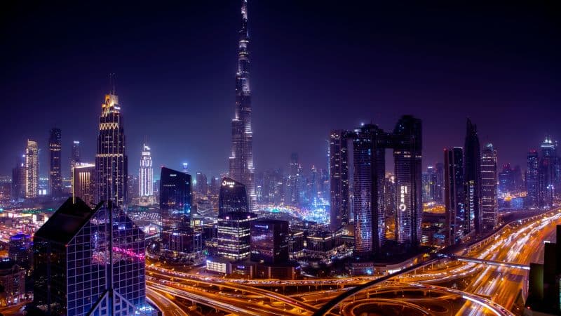Burj Khalifa Dubai City Skyline Wallpaper