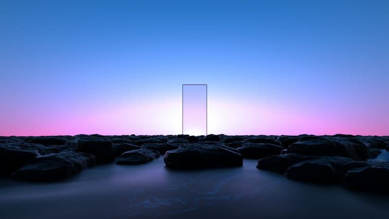 Aesthetic Glass Wallpaper