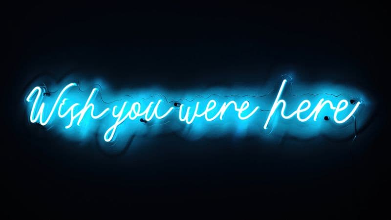 Wish you were here Love quotes Wallpaper