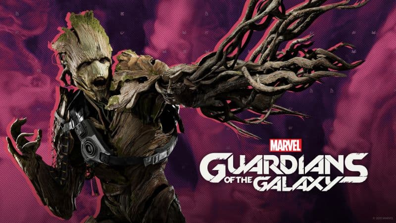 Groot in Marvel's Guardians of the Galaxy Wallpaper