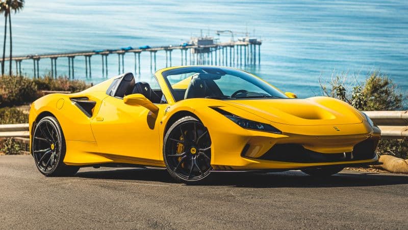 Ferrari F8 Spider Luxury sports car Wallpaper
