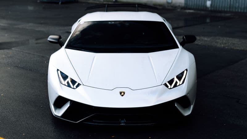 Lamborghini Huracan White cars Wallpaper