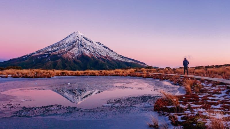 Mount Taranaki New Zealand Wallpaper