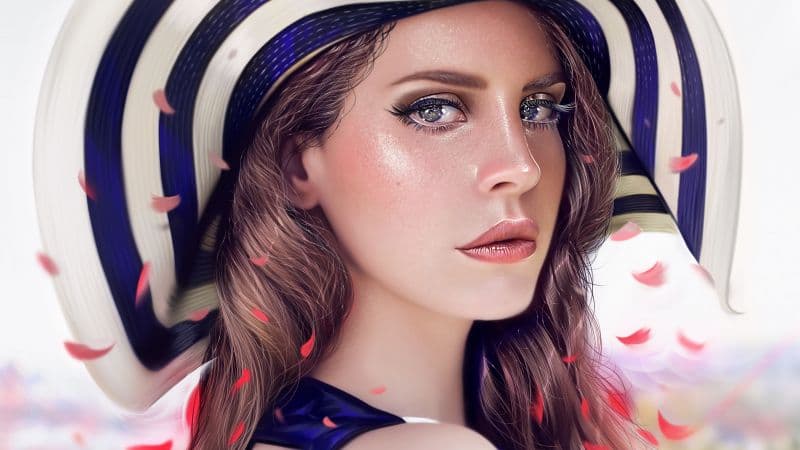 Lana Del Rey Beautiful Wallpaper