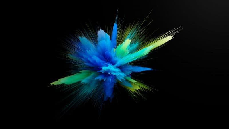 Color burst AMOLED Wallpaper
