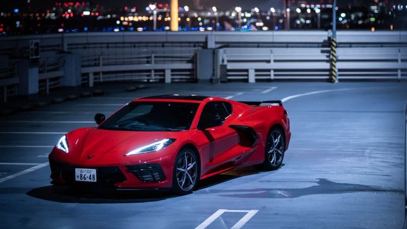 Chevrolet Corvette Stingray 8K Wallpaper