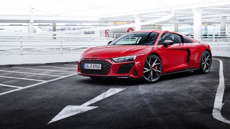 Audi R8 V10 performance RWD 5K Wallpaper