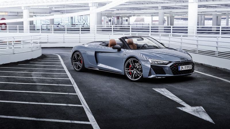 Audi R8 Spyder V10 performance RWD 2021 Wallpaper
