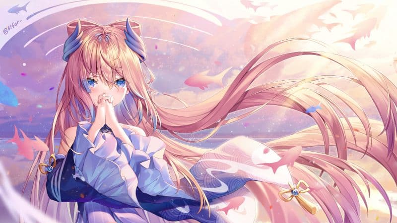 Sangonomiya Kokomi Genshin Impact Wallpaper