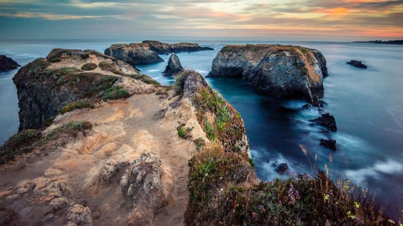 Mendocino Sunrise Wallpaper