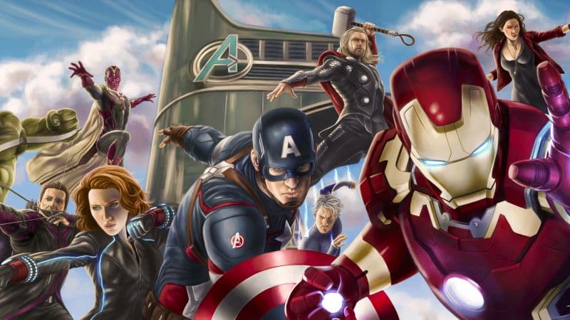 Avengers Digital Art Wallpaper