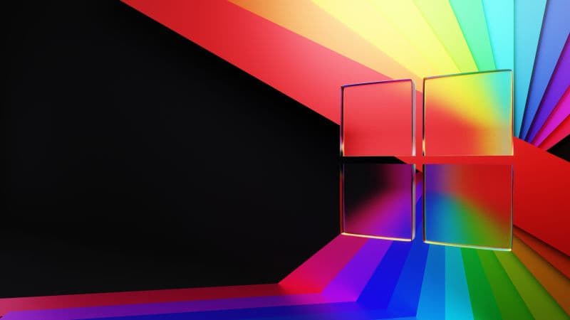 Windows 11 Glass Wallpaper